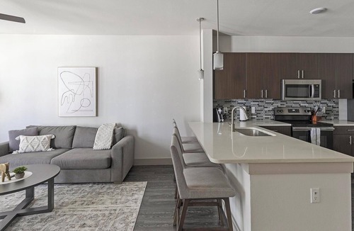 Vickery Meadow Apartment | Landing | Chic 1BD, Pool, Gym