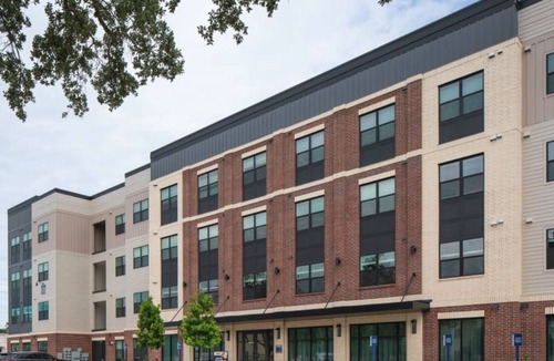 Spring Branch East Apartment | Landing | Chic 2BD, Courtyard, Gym