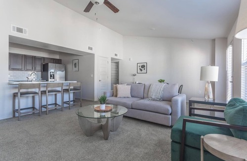Broken Arrow Apartment | Landing | Chic 2BD, Game Room, Gym