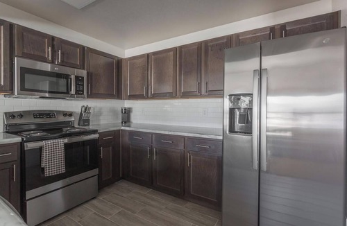 Broken Arrow Apartment | Landing | Chic 2BD, Game Room, Gym