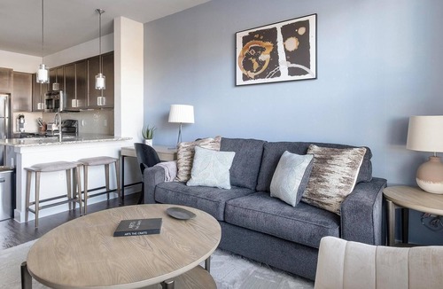 Barker Apartment | Landing | Incredible 1BD, Clubhouse, Courtyard