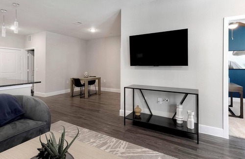 Allen Apartment | Landing | Incredible 1BD, Yoga Studio, Gym