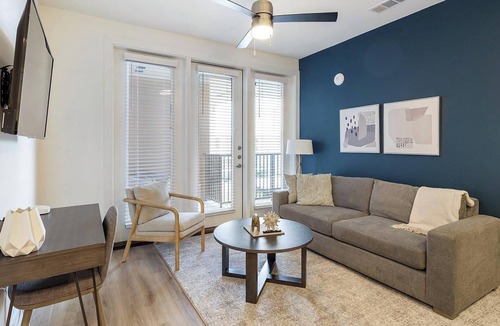 Garland Apartment | Landing | Modern 2BD, Pool, Clubhouse