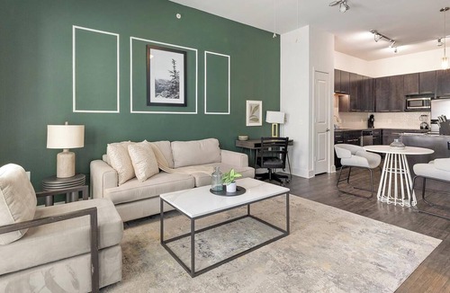 Dallas Design District Apartment | Landing | Modern Studio, Clubhouse, Gym