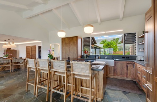 Hanalei House | Lani Kai - Beachfront on Hanalei Bay with Sauna, Hot Tub and Fire Pit