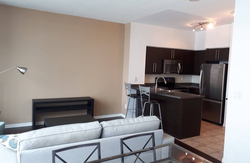 Niagara Condo | Large Downtown 1 Bdrm condo high rise with city and lake view