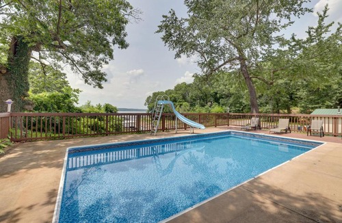 Grove House | Large Lakefront Home | Pool, Hot Tub & Boat Dock