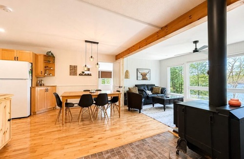 Nominingue House | Le Kaïa, Bord de L`eau, Plage, spa et foyer