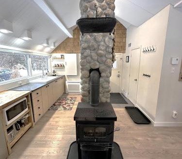Saint-Mathieu-du-Parc Ski Chalet | Le refuge de la petite rivière
