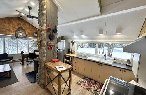 Saint-Mathieu-du-Parc Ski Chalet | Le refuge de la petite rivière