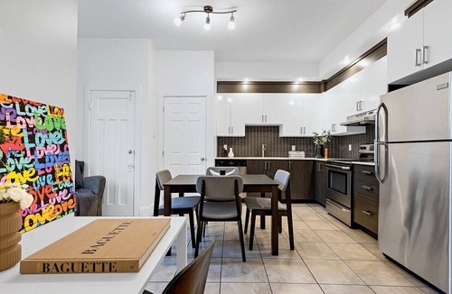 Plateau Mont Royal Apartment | LiV MTL Chic Spacious 4BR Rooftop Suite Near Downtown Montreal