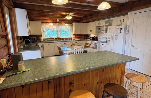 Coon Rapids House | Log House at Whiterock Conservancy
