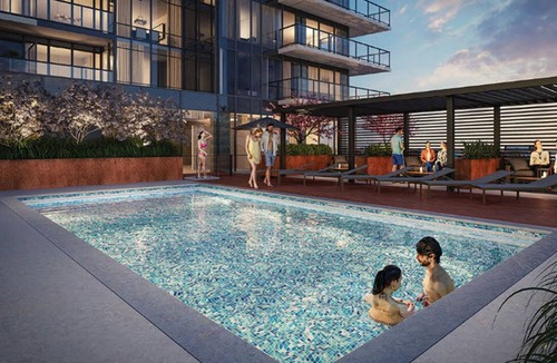 Pickering Apartment | Luxury 1-Bedroom + Den Condo with outdoor pool