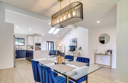 North Austin Civic Association Cottage | Luxury Austin Home w/ Game Room & Fire Pit!