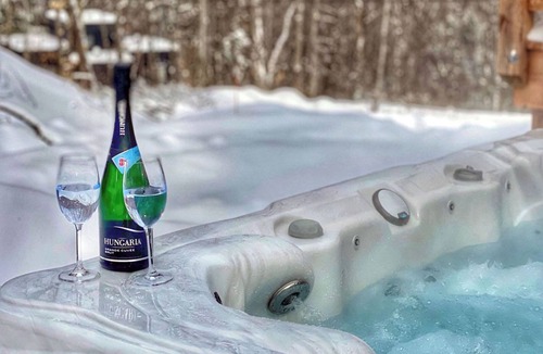 La Conception Ski Chalet | Luxury Chalet Galaxy, 4 beds,4 bath, Hot Spa/Tub, Fire-pit, GameArcade, Billiard