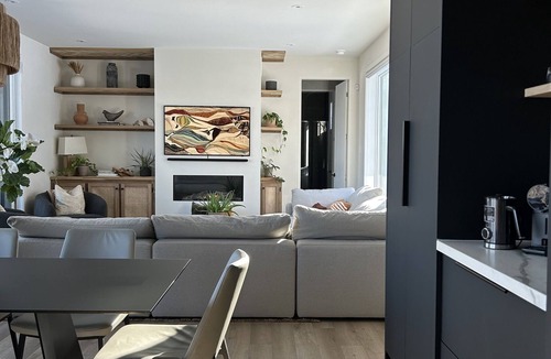 La Conception Cabin | Luxury Chalet Private Forest Escape Hot Tub Tremblant Views