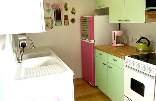 Downtown Anchorage Apartment | Mid Century Retro Top Floor Studio in Downtown Anchorage with Views