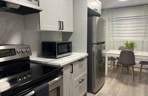 Kitchener Apartment | Modern 2 bedroom, 2 king beds, close to Hwy