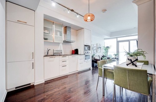 Financial District Apartment | Modern 2BR Downtown Stay Near Scotiabank Arena