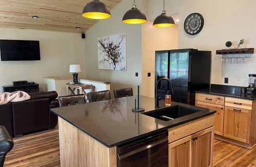 Park Rapids House | Modern 4BR Long Lake Home: Private Sauna, Heated Garage & Dock