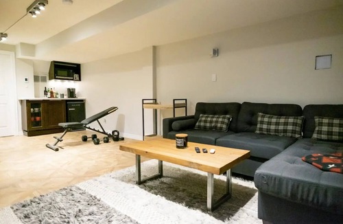 Leslieville House | Modern 4BR Toronto Home | Record Player, Offices