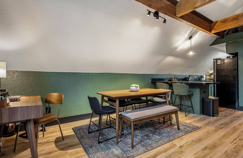 Beaver Shores Cottage | Modern A-Frame Cottage Hot Tub Sauna Beaver Lake Retreat