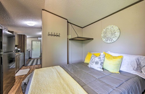 Alba Apartment | Modern Alba Tiny Home Near Lake Fork Boating!