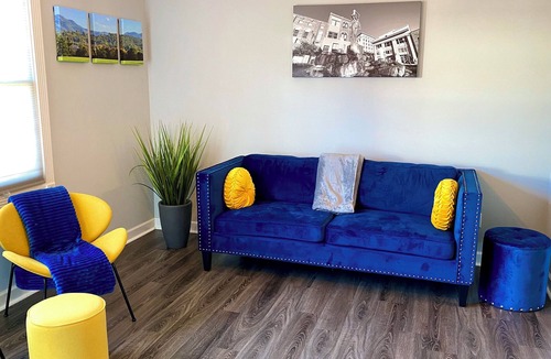 Johnson City House | Modern Clean Interior. Near ETSU & JC Med Center