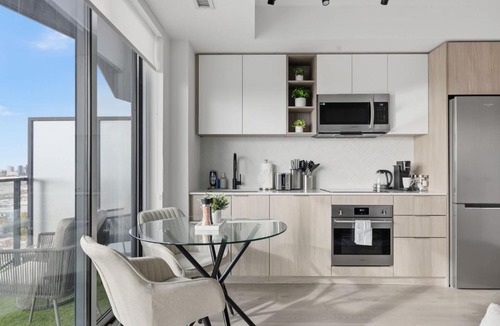 The Queensway Apartment | Modern Escape with Panoramic Views