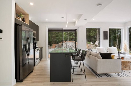 La Conception Cabin | Modern Luxury Chalet near Tremblant + Private Spa