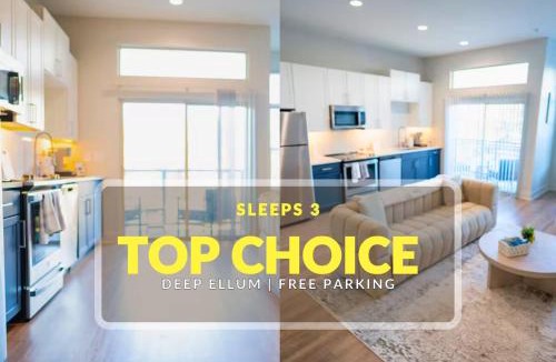 Deep Ellum Apartment | Modern Luxury Suite Deep Ellum Free Parking