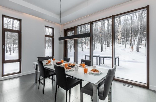 La Conception Ski Chalet | Nordic Lodge Tremblant -5 Bdrs,hot Tub,pool Table