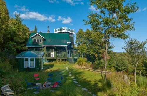 Saint Donat Ski Chalet | Ô Refuge Amazing panoramic view & Spa