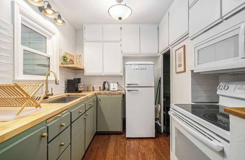 Morton Meadows House | Omaha Escape Central Getaway with Private Sauna!
