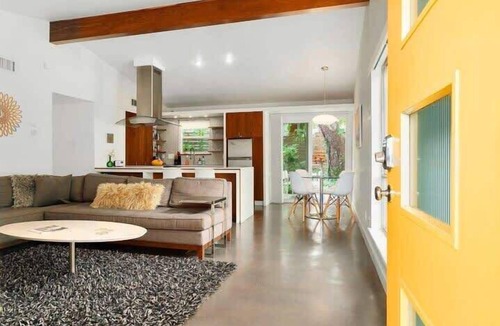 South River City House | Orange Crush | SoCo Mid-Century Pet Retreat