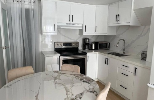 Durham Region House | Oshawa Suite Open Kitchen Living Space