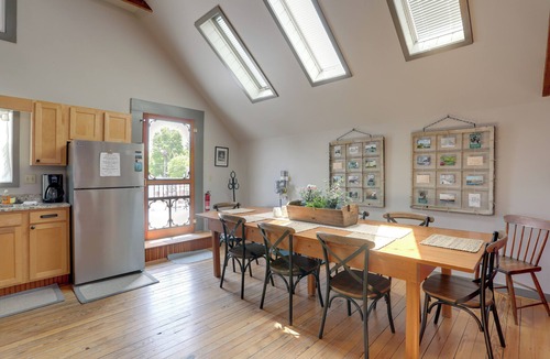 Bemus Point Apartment | Pet-friendly Loft Vacation Rental w/Fire Pit!