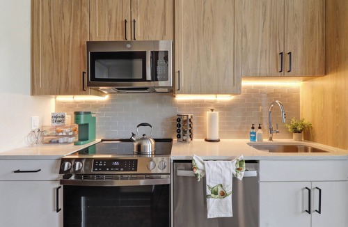 North Burnet Apartment | Prime Sleek 1BR Studio Near DT & Domain With Pool, Gym and Free Parking
