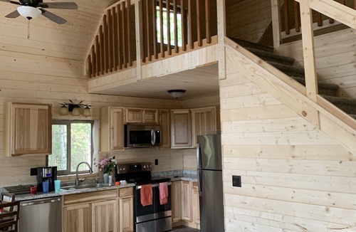 Funny River House | Pristine riverfront cabin with gorgeous views!