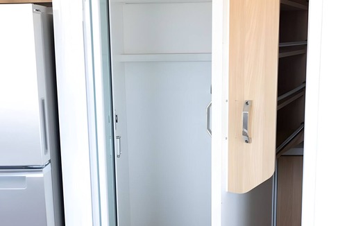 Pecos Apartment | Private Duplex Studio Suite with Queen Bed, Kitchenette and Private Bathroom.