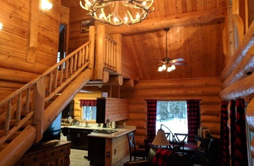 Kenai House | Private, handcrafted log home 4 minutes from the Kenai River.