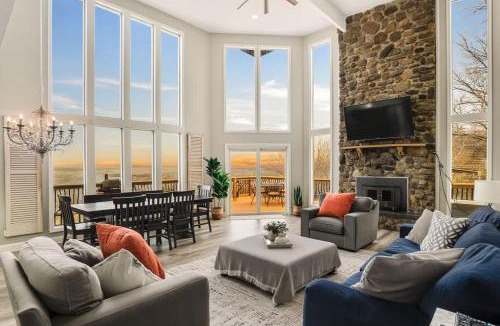 Mid America House | Private Pool Mountain Top Views & Home Theater