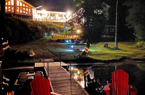Rye House | Private Unique Waterfront Estate with Sandy Beach, 3 hours north of Toronto