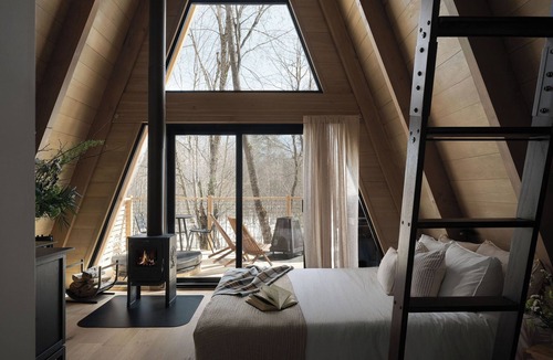 Thorne Cabin | Prunella № 7, Prunella № 7 - A-Frame Cabin Getaway - Design, Comfort & Nature
