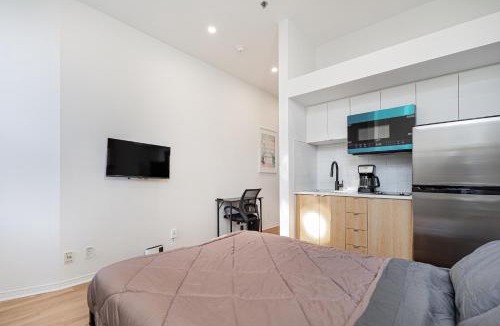 Quartier des Spectacles Apartment | Quiet studio For 2 Guest With Parking