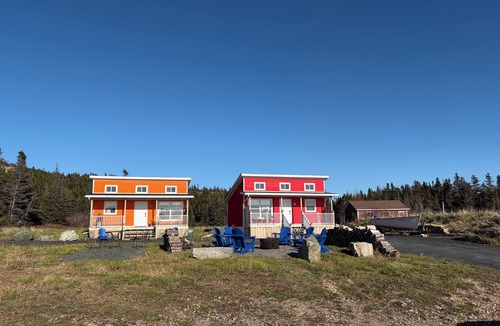 Twillingate Cottage | Red & Orange Jellybean: Great ocean views and sunsets close to town