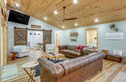 Mountain View House | Relax on the River: Modern Mountain View Escape!