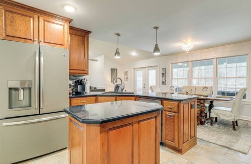 Heber Springs House | Riverfront Retreat w/Fire Pit & Deck