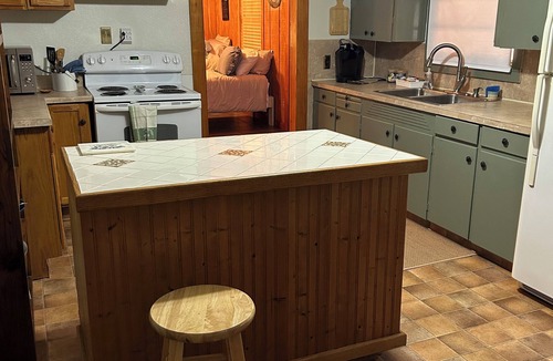 Mid America Cabin | Rustic 1-bedroom cabin in wonderful Buckville with quick access to boat ramps