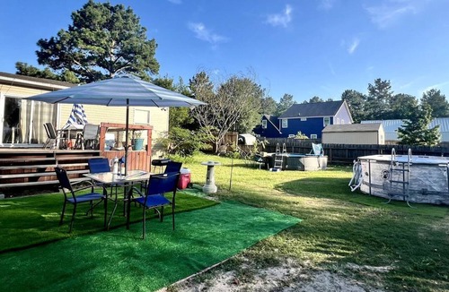 Conroe RV Rental | Rustic Bell Tent on a Texan Farm, Nestled in the Sam Houston National Forest, Perfect for a Weekend Getaway
